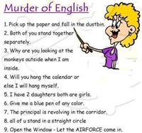 Murder of english